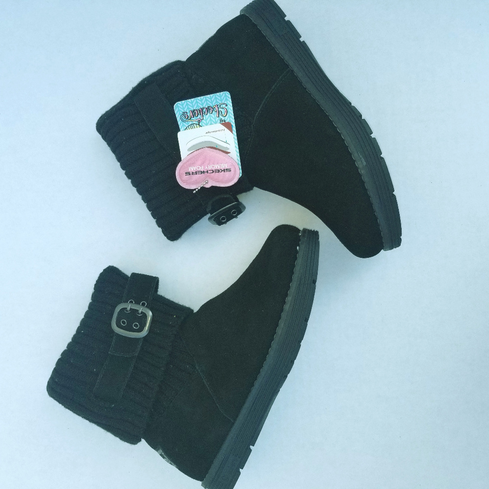 Sketchers Womens Adorbs Toasty Toes  Suede Boots